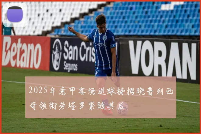 2025年意甲客场进球榜揭晓普利西奇领衔劳塔罗紧随其后